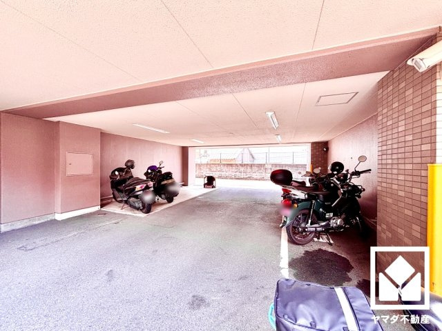 ライオンズマンション京都河原町第３の駐輪場