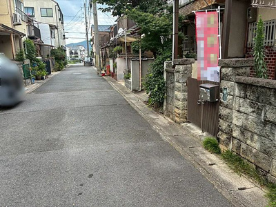 【前面道路含む現地写真】 | 山科区西野山欠ノ上町　売地