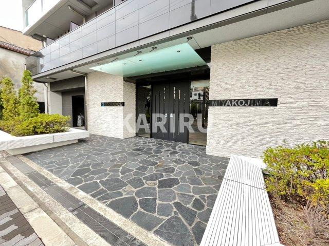 S-RESIDENCE都島のエントランス