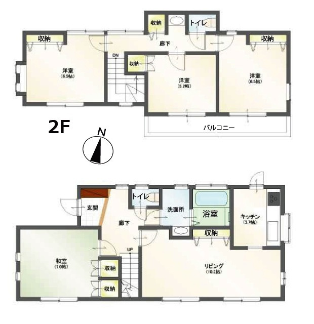 入間市上藤沢　中古一戸建　～全室南向き～