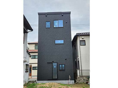 【外観】 | 【南区宇品御幸５】ビルトインガレージ付！家事ラク設備が充実したゆとりある暮らし