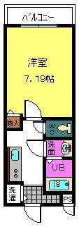 【間取り】 | ペアーコート泉佐野A棟