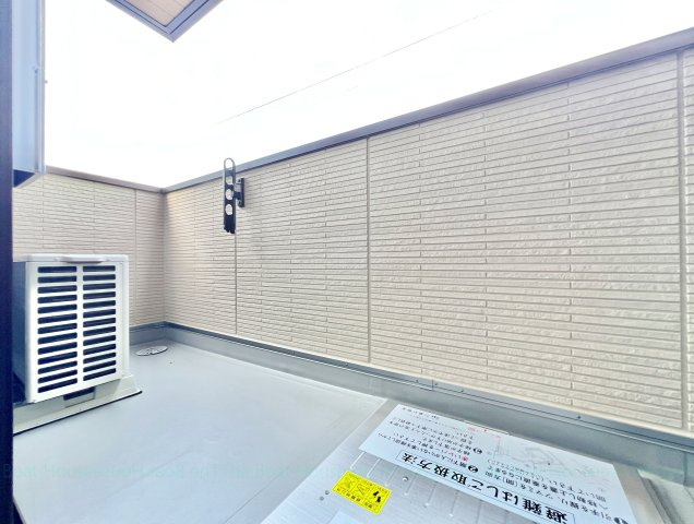 セレスティア藤江町のバルコニー