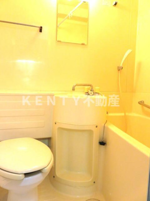 【トイレ】 | ハイタウン馬込公園 | 落ち着いた色調のトイレです