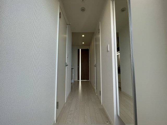 熊本市西区二本木２丁目の賃貸マンションの玄関