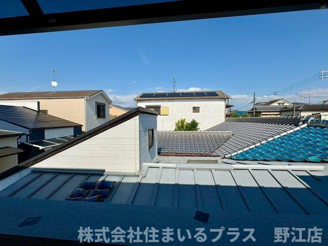 枚方市須山町　貸家の展望