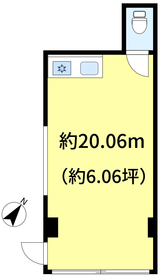 コーポダイアンの間取り