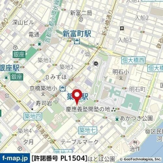【地図】 | プライムステイ築地