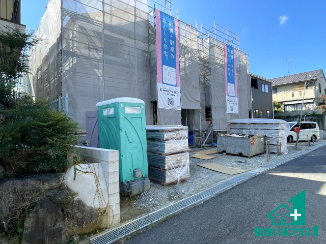 ★大津市大平　第1期　新築一戸建ての外観|現在の進捗状況です！順調に作業進行中、完成が待ち遠しいです！詳細の間取り等、お気軽にお問い合わせください！