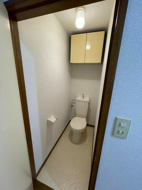 ローゼス小金井のトイレ|ゆったりとした空間のトイレです