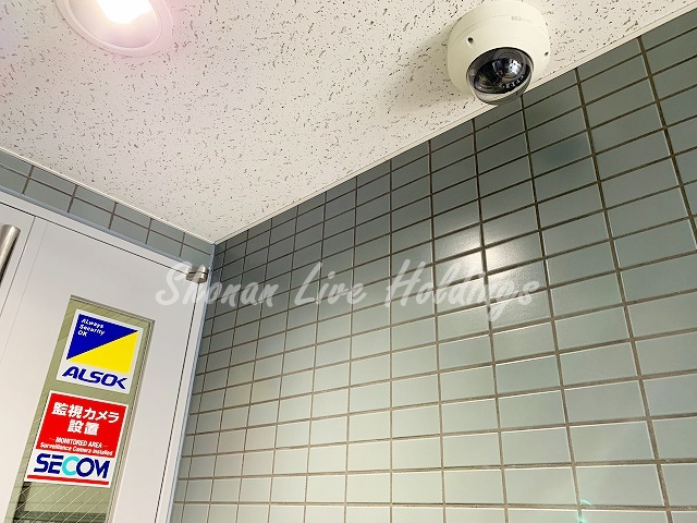 ラ・コスタ壱番館のその他共用部分|防犯カメラあり♪