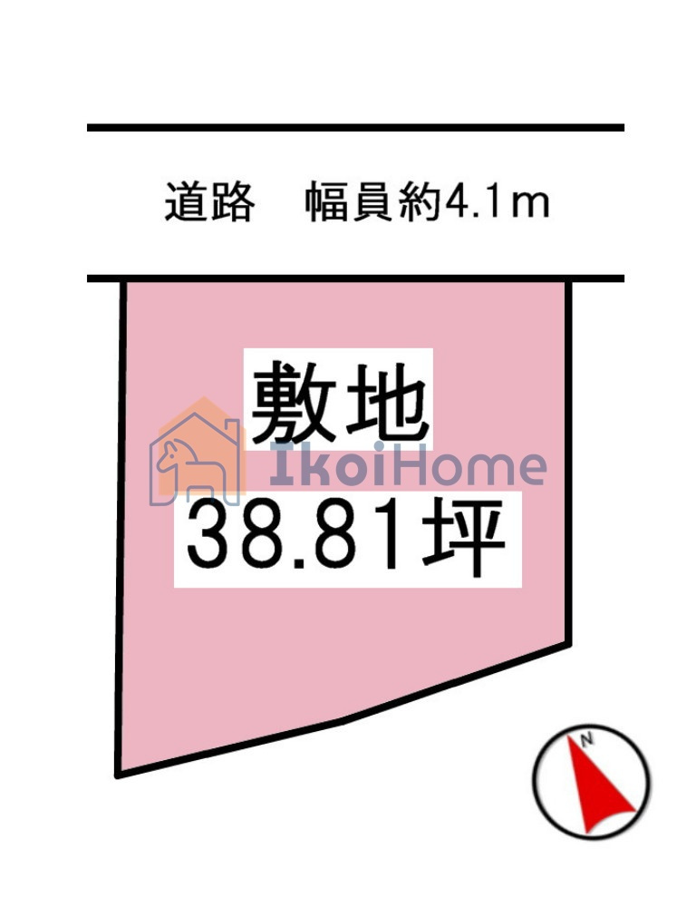 明石市二見町西二見　土地の土地図|●年中無休：当日予約可●前面道路とはフラットな土地です！お好きなハウスメーカーで施工可能！