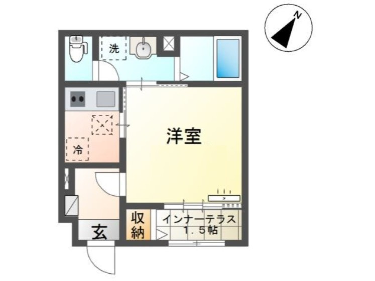 ハイムフェリクスの間取り