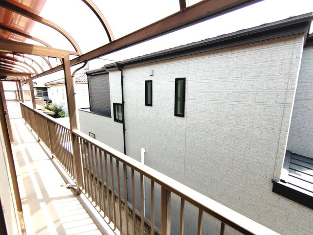 中古戸建のバルコニー