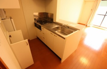 レオパレスメルベーユのキッチン