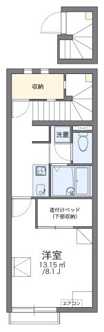 レオネクストエルビエンⅡの間取り