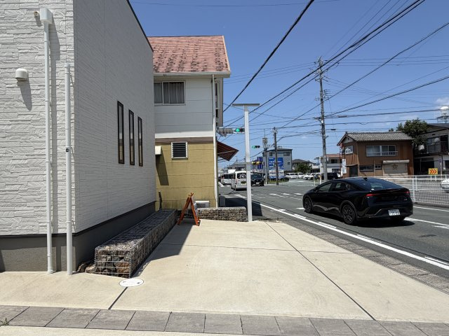 天王町貸事務所の駐車場