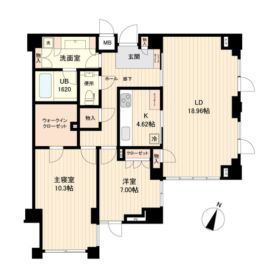 【間取り】 | エスティメゾン白金台