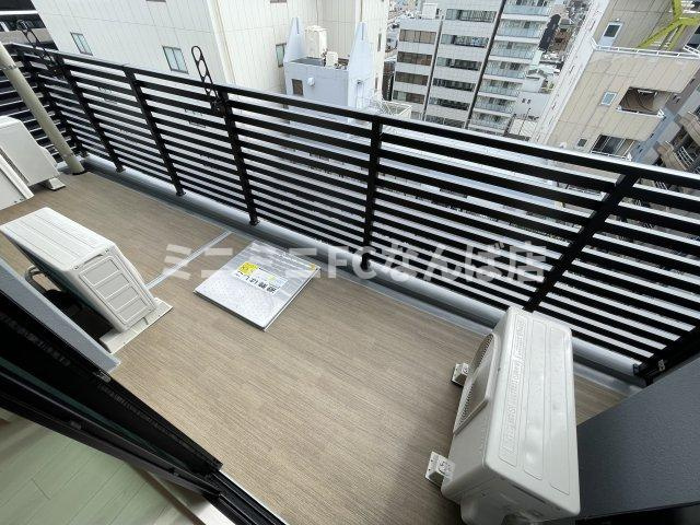 ArtizA瓦屋町Ⅰのバルコニー