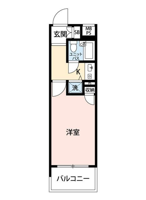 藤和シティスクエア練馬の間取り