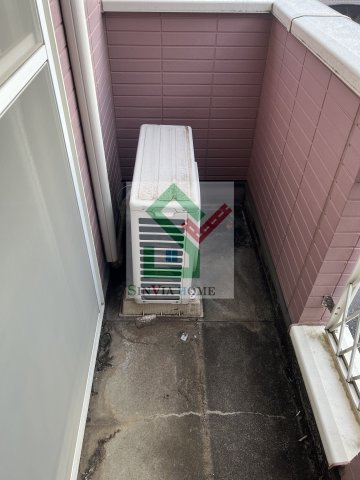 シャトル金山のバルコニー