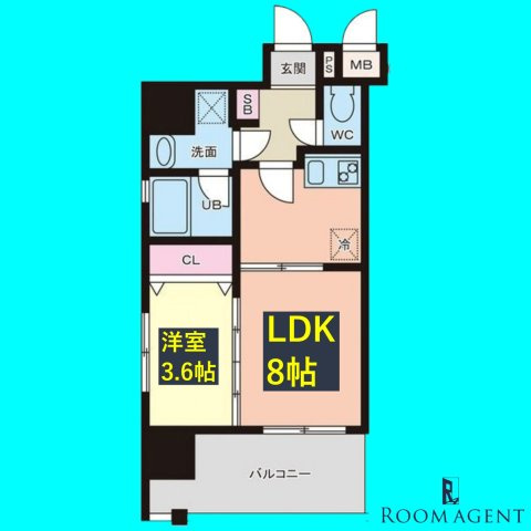 カレント茶屋が坂の間取り
