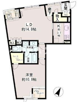 パティオス１１番街の間取り