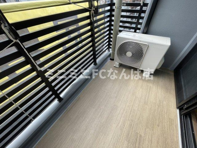ArtizA瓦屋町Ⅰのバルコニー