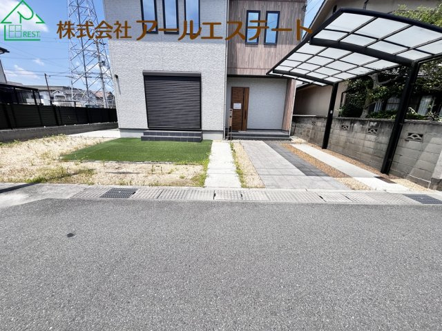 姫路市大津区長松　　山陽電鉄「平松駅」徒歩15分の前面道路含む現地写真