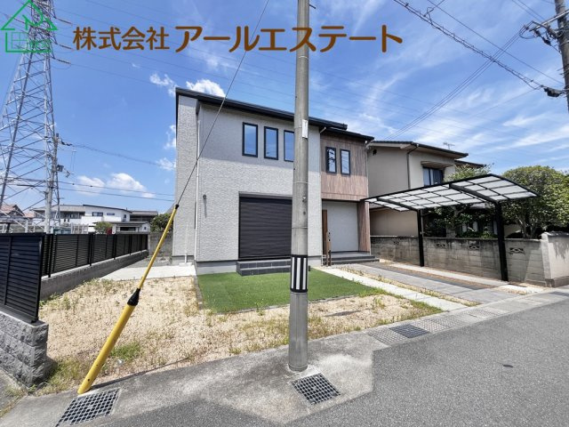 姫路市大津区長松　　山陽電鉄「平松駅」徒歩15分の前面道路含む現地写真