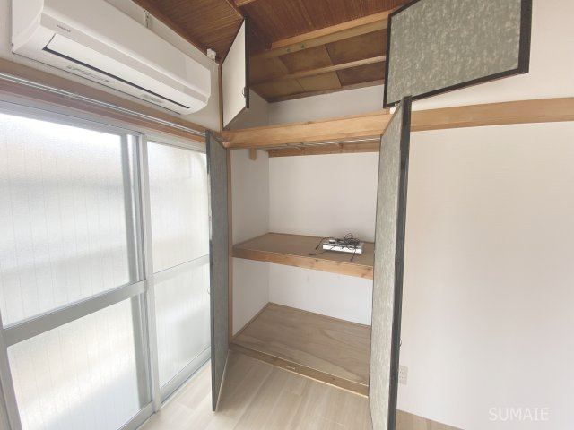 常盤荘の収納|上部まで収納あります！