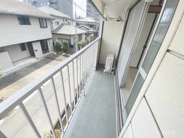 常盤荘のバルコニー|バルコニースペース！