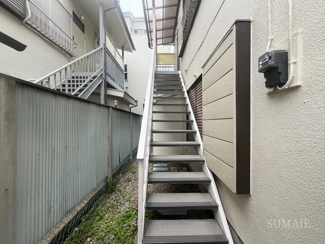 常盤荘のその他共用部分|階段☆彡