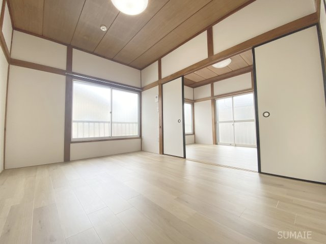 常盤荘の寝室|クロス・フローリングきれいです！