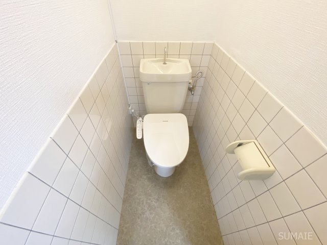 常盤荘のトイレ|洗浄便座付きです！