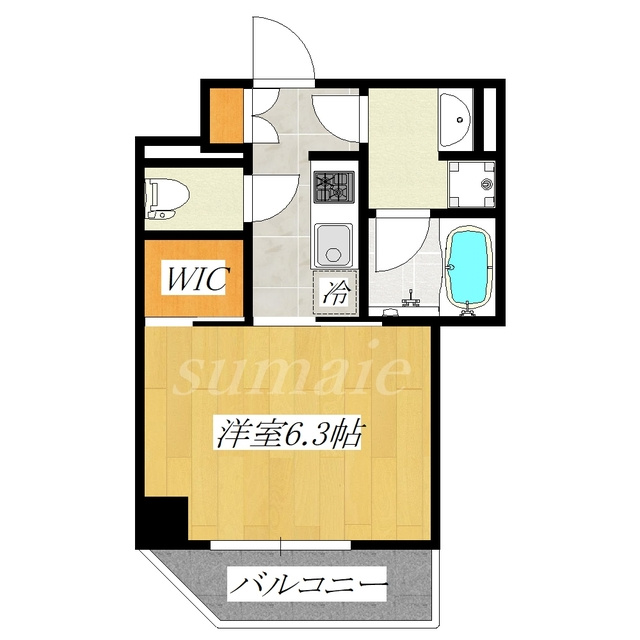 ザ・パークハビオ赤羽の間取り|家具配置のしやすい間取りです♪