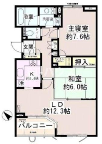 パティオス１６番街の間取り