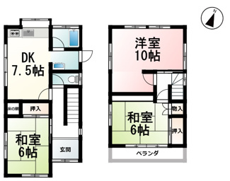 【間取り】 | 富士見台