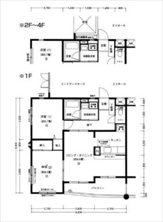 【間取り】 | 新世ふじみ野マンション