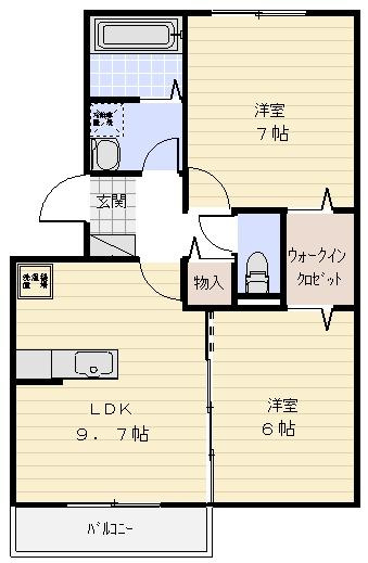 プレミール・ボヌール　Ｈの間取り