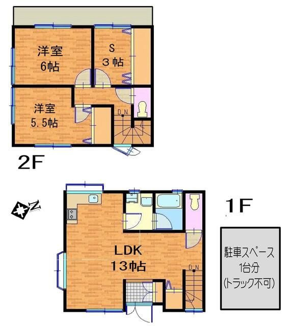 メゾンＫの間取り