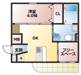 LA PORTE（ラポルテ）の間取り