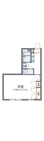 【間取り】 | レオパレスエーデル