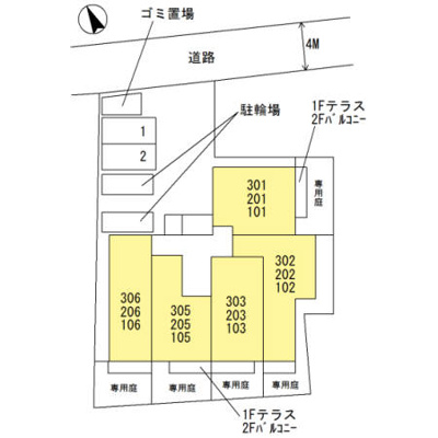 【区画図】 | クレールコート