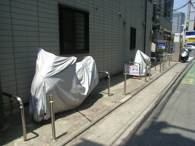 クレアール代々木のその他共用部分|敷地内バイク駐車場あり