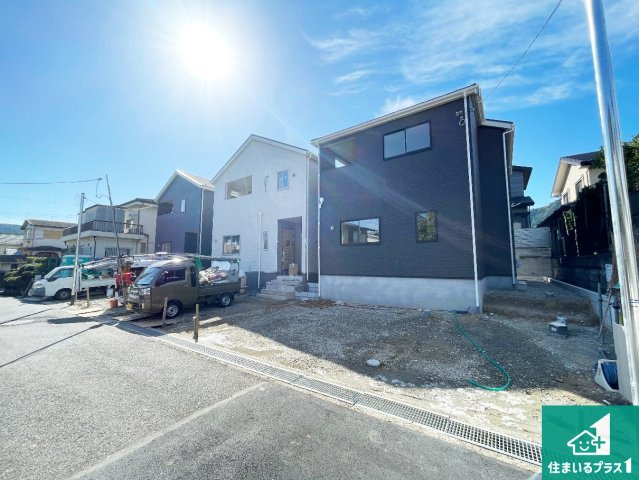 大津市大平　第1期　新築一戸建ての外観|現在建築中！落ち着いた街並みで新生活を始めることが出来そう！周辺の物件も併せてご紹介させて頂きます！