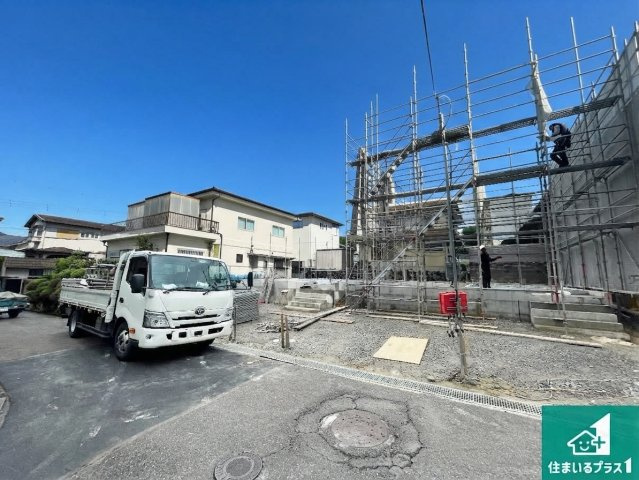 大津市大平　第1期　新築一戸建ての外観|現在建築中！落ち着いた街並みで新生活を始めることが出来そう！周辺の物件も併せてご紹介させて頂きます！