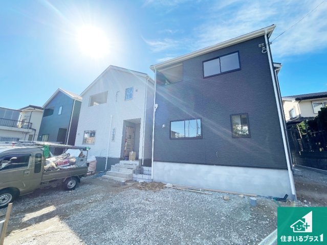 大津市大平　第1期　新築一戸建ての外観|現在の進捗状況です！順調に作業進行中、完成が待ち遠しいです！詳細の間取り等、お気軽にお問い合わせください！