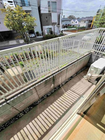 ハイランド駒沢のバルコニー