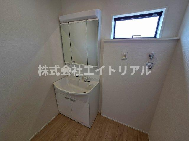 可児市若葉台　第1　新築戸建　全4棟の前面道路含む現地写真